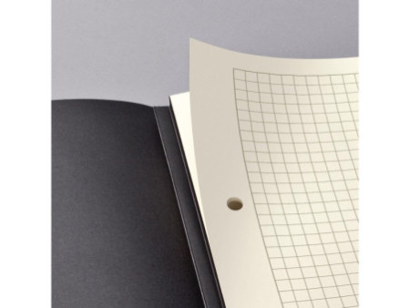 sigel Carnet Conceptum, A5, quadrillé, noir