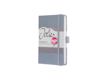 sigel Carnet Jolie Impress, similicuir, A6, gris