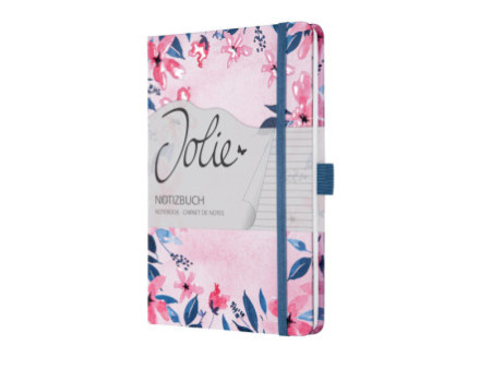 sigel Carnet Jolie Beauty 'Loose Floral Pink', A5