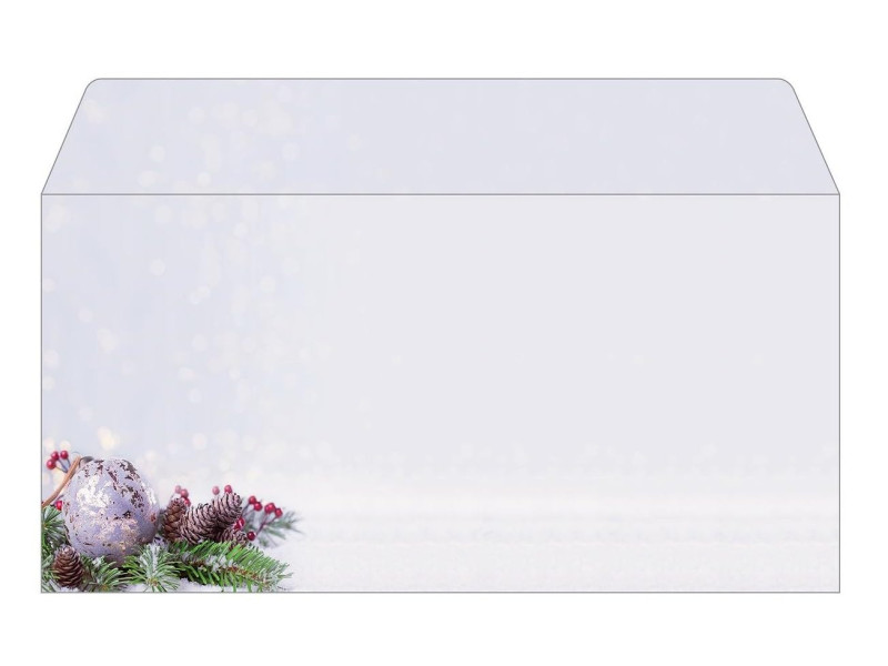 papier Enveloppe à motif de Noël 'Charmful Christmas'