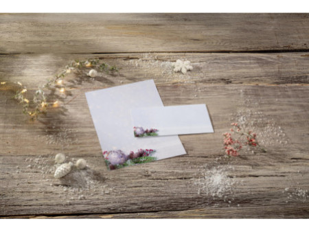 papier Enveloppe à motif de Noël 'Charmful Christmas'