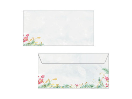 papier Enveloppe motif de Noël 'Christmas Magic Watercolor'