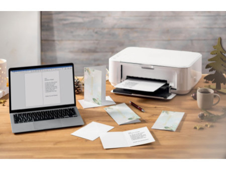 sigel Carte de Noël 'Christmas Forest Watercolor'