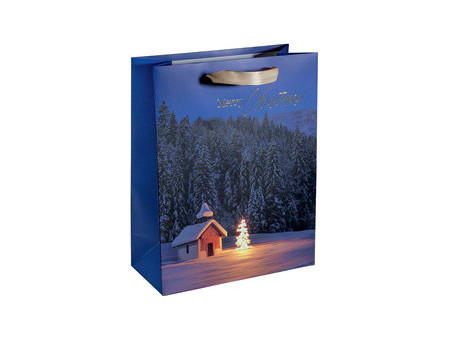 sigel Sac cadeau de Noël 'Christmas Chapel', grand