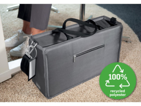 sigel Sacoche Business Desk Sharing Bag, RPET, M, gris