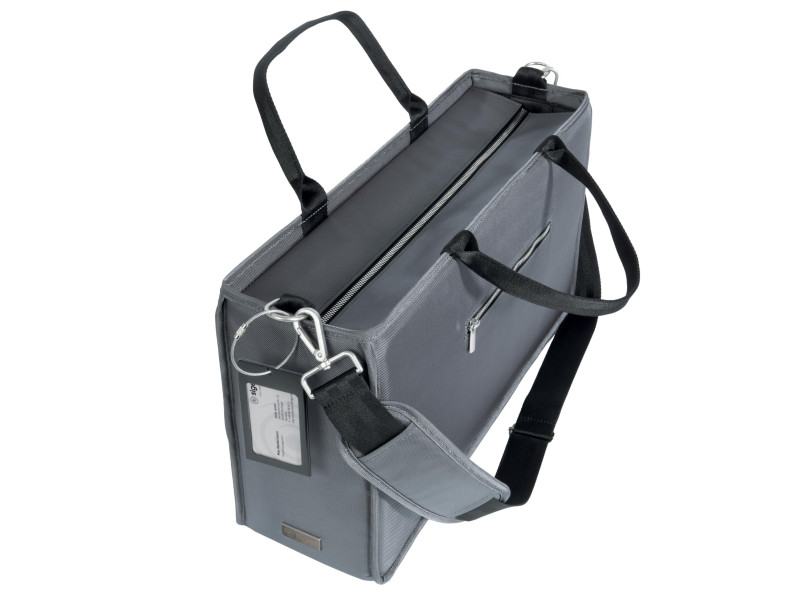 sigel Sacoche Business Desk Sharing Bag, RPET, L, gris