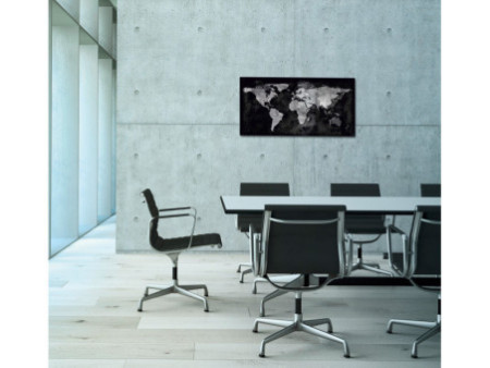 sigel Tableau magnétique en verre Artverum 'World Map'