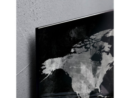 sigel Tableau magnétique en verre Artverum 'World Map'