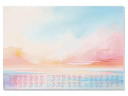 sigel Sous-mains bloc papier 'Magic Sunset', 595 x 410 mm
