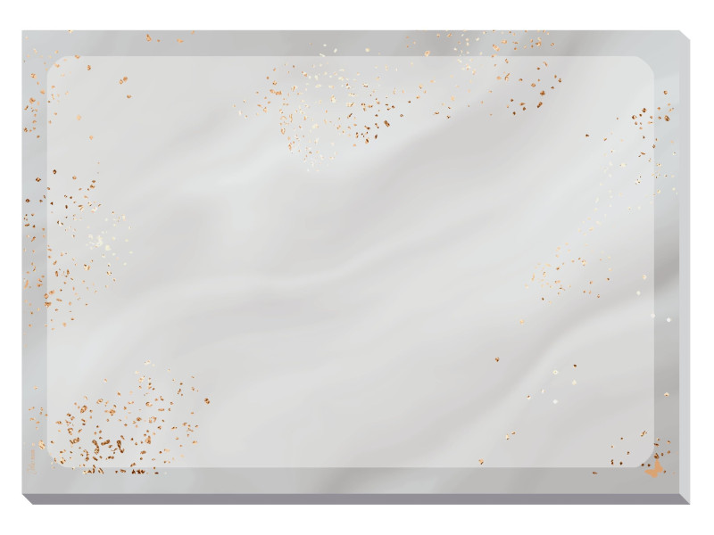 sigel Sous-mains bloc papier Jolie 'Glittery Joy', A3