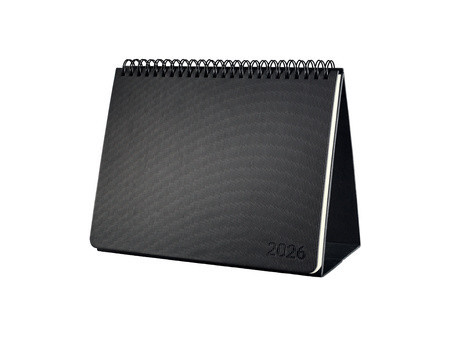 sigel Calendrier de table Conceptum 2026, env. A5, bleu
