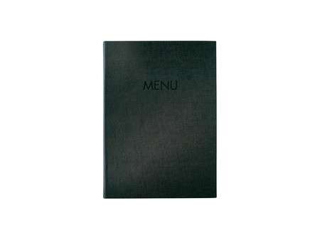 sigel Chemise pour menu 'MENU', A4, noir