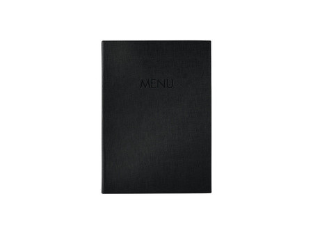 sigel Chemise pour menu 'MENU', A5, noir