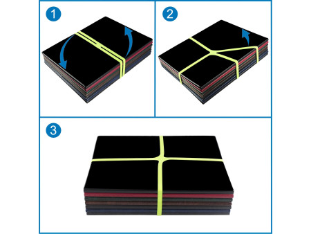 Läufer Elastiques en X dans un carton - 100 g, 150 x 11 mm,