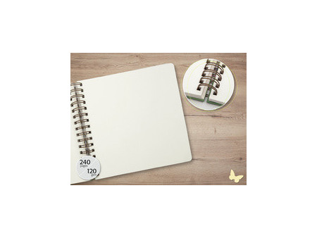sigel Carnet spirale Jolie Inspire Square 'Fairytale Garden'