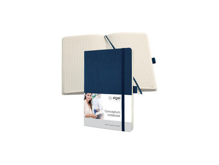 sigel Carnet de notes Conceptum, A5, uni, noir