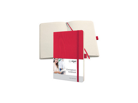 sigel Carnet de notes Conceptum, A5, uni, bleu
