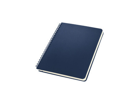 sigel Cahier à spirale Conceptum, A5, quadrillé, bleu foncé