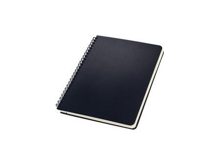 sigel Cahier à spirale Conceptum, A5, ligné, bleu foncé