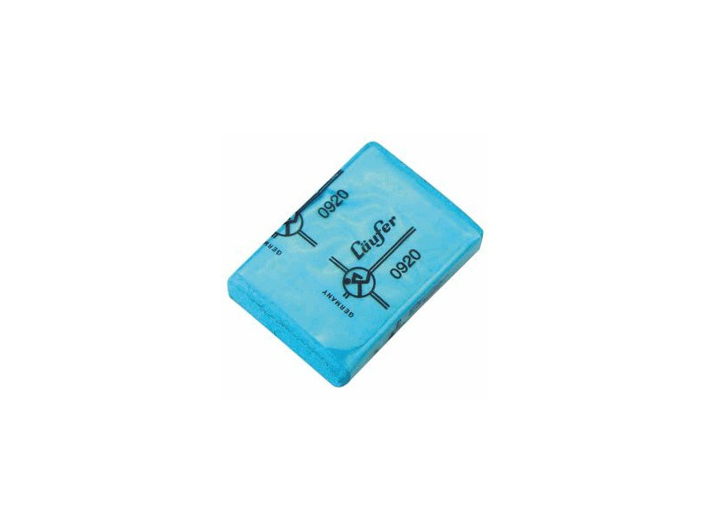 Läufer Gomme mie de pain, bleu