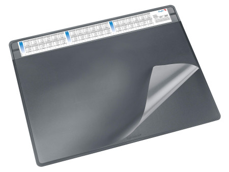 Läufer Sous-main DURELLA SOFT, 500 x 650 mm, noir