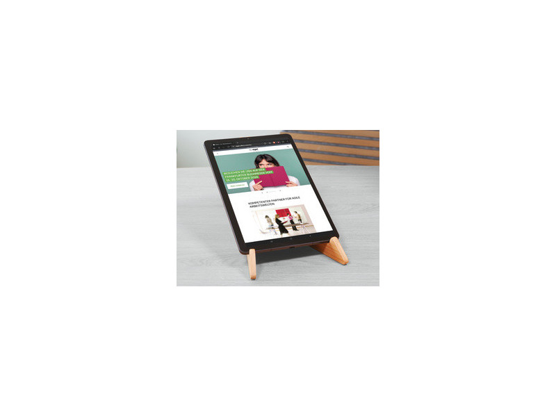 sigel Support pour laptop et tablette Eyestyle, en bambou