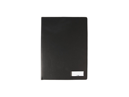 sigel Reliure pour manifold, A6 paysage, PU, anthracite