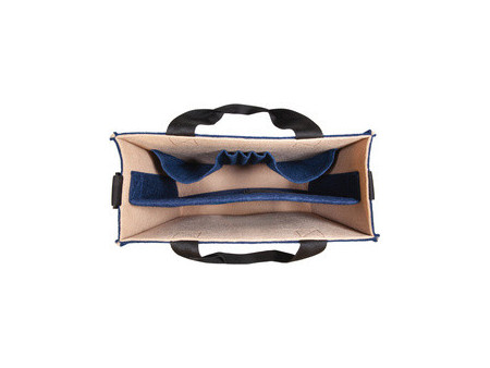 sigel Sacoche en feutre Desk Sharing Bag Bicolor M, gris
