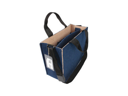 sigel Sacoche en feutre Desk Sharing Bag Bicolor M, gris