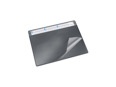 Läufer Sous-main DURELLA SOFT, 500 x 650 mm, gris