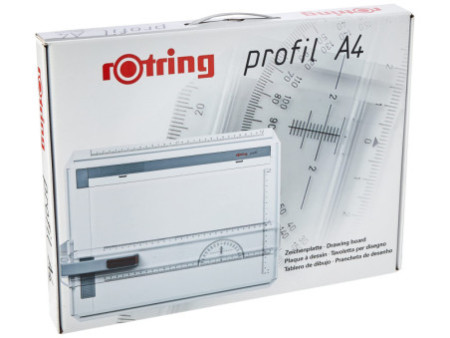 rotring Planche à dessin profil A4, en plastique anti-chocs