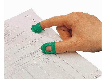 Läufer Doigtier, taille 2, diamètre: 15 mm, vert