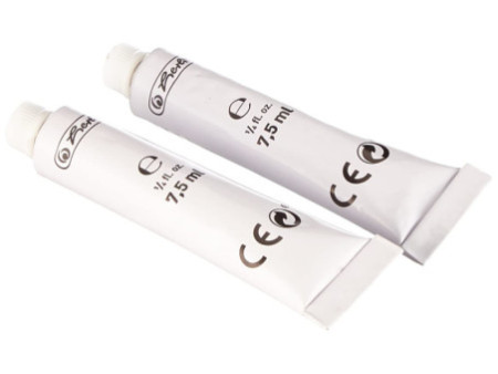 herlitz Blanc de fond, contenu: 2 tubes de 7,5 ml