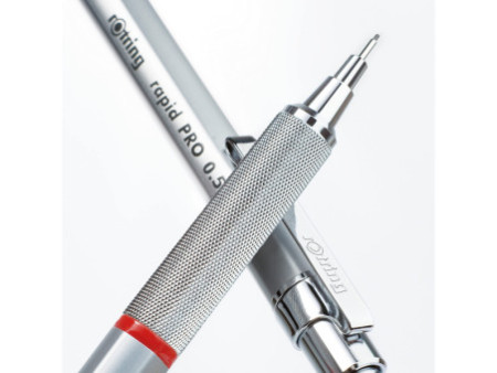 rotring Porte-mines rapid PRO CHROME, 0,5 mm