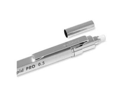rotring Porte-mines rapid PRO CHROME, 0,5 mm