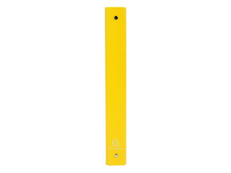 EXACOMPTA Classeur rembordé PP, A4, 4 anneaux, jaune