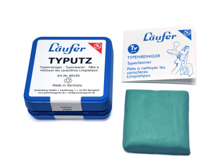 Läufer Pâte nettoyante de caractères Typutz