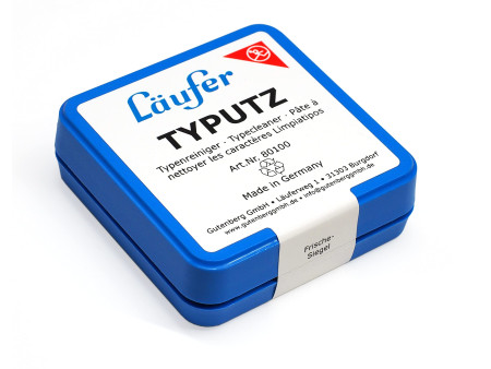 Läufer Pâte nettoyante de caractères Typutz