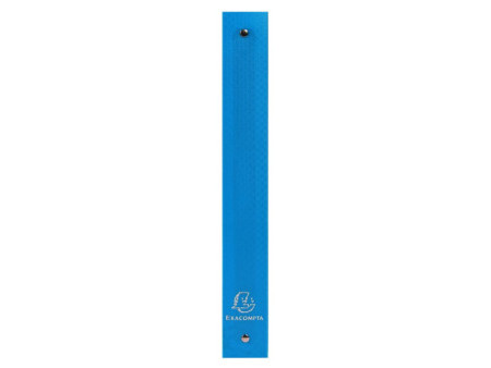 EXACOMPTA Classeur semi-rigide, PP, A4 Maxi, 4 anneaux, bleu