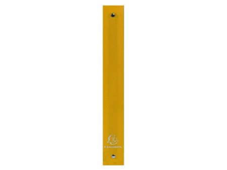 EXACOMPTA Classeur semi-rigide, PP, A4 Maxi, 4 anneaux,jaune