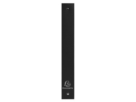 EXACOMPTA Classeur semi-rigide, PP, A4 Maxi, 4 anneaux, noir