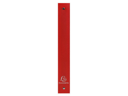 EXACOMPTA Classeur semi-rigide, PP, A4 Maxi, 4 anneaux,rouge