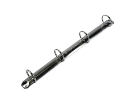 EXACOMPTA Classeur semi-rigide, PP, A4 Maxi, 4 anneaux,rouge