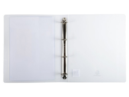 EXACOMPTA Classeur personnalisable Chromaline, A4 Maxi,blanc