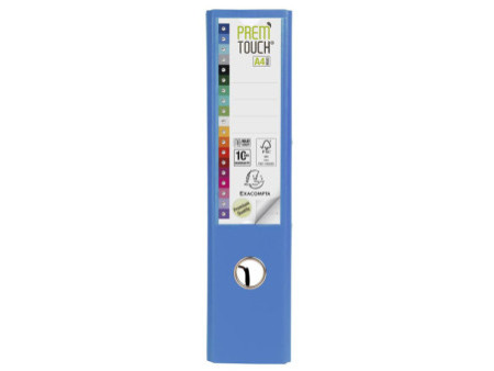 EXACOMPTA Classeur à levier PP Premium, A4, 80 mm, bleu