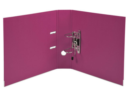 EXACOMPTA Classeur à levier PP Premium, A4, 80 mm, fuchsia