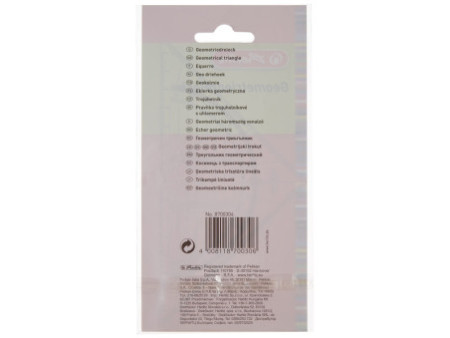 herlitz Equerre géométrique, hypoténuse: 160 mm