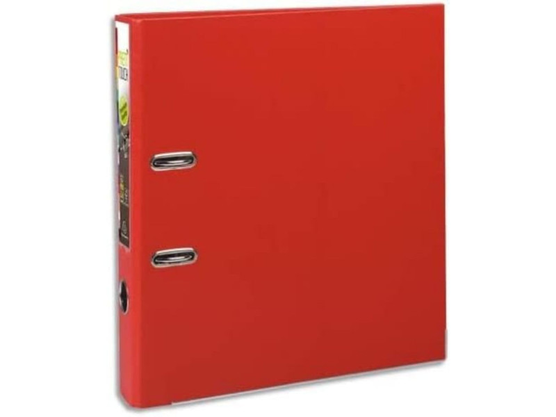EXACOMPTA Classeur à levier PP Premium, A4, 80 mm, rouge