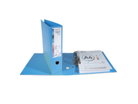 EXACOMPTA Classeur à levier PP Premium, A4, 80 mm,bleu clair