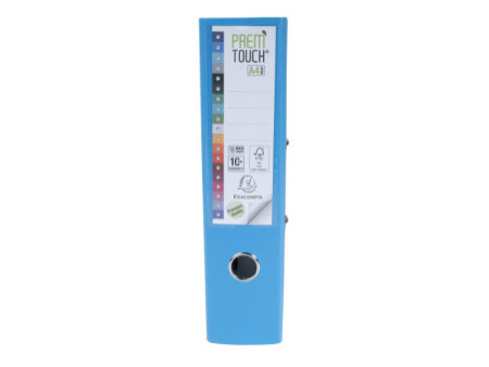 EXACOMPTA Classeur à levier PP Premium, A4, 80 mm,bleu clair